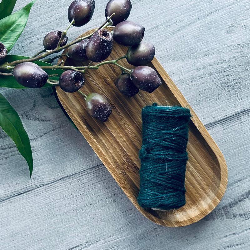 twine natural green