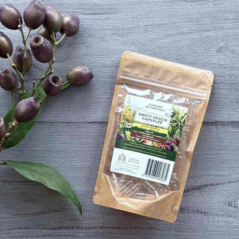 Vege Capsules Unfilled - Size 00 Pack of 100 - centaur packaging