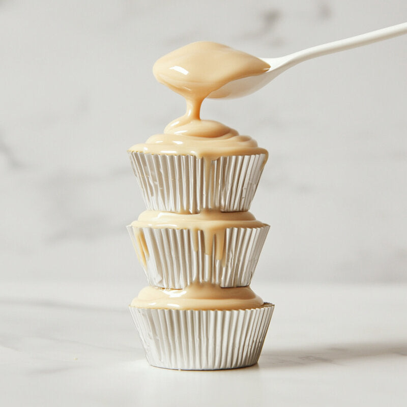 Foil Cupcake Baking Cups Standard White - Pack 50