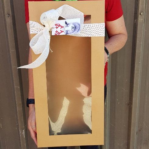 ECO HAMPER-KRAFT-LARGE LONG - centaur packaging