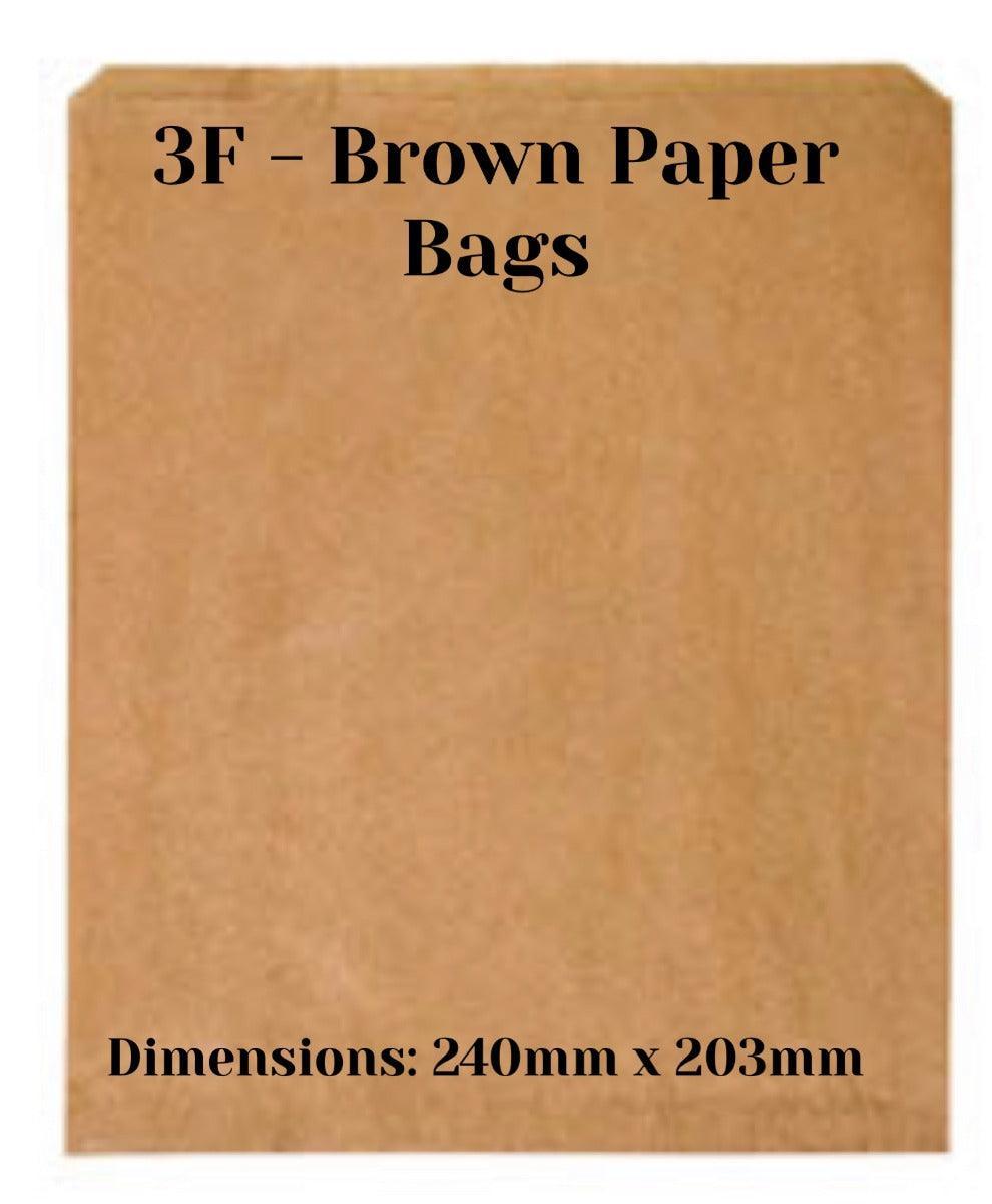 3F Brown Paper Bag - centaur packaging