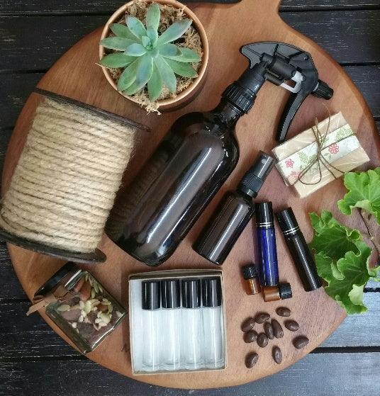 500ml Amber Glass Bottle with Standard Trigger Spray - centaur packaging