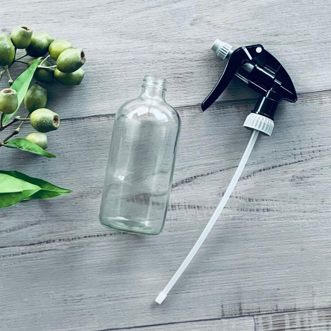 500ml Clear Glass Bottle with Premium Trigger Spray - centaur packaging