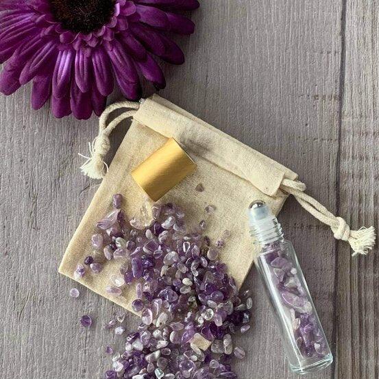 Amethyst Crystals - 50g - centaur packaging