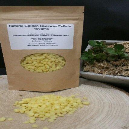 Bees Wax Natural Golden Pellets Bulk - 1kg - centaur packaging