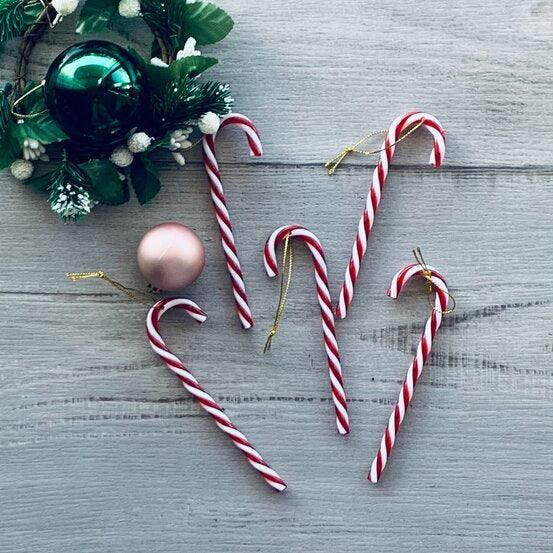 Christmas Candy Cane- Decoration 5Pk - centaur packaging