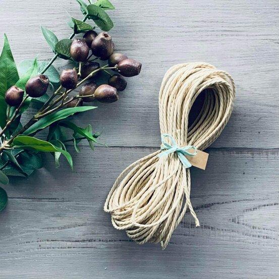 Paper Rope For Packaging Danish Paper Rope - Natural. Eco friendly paper rope. – Centaur Packaging