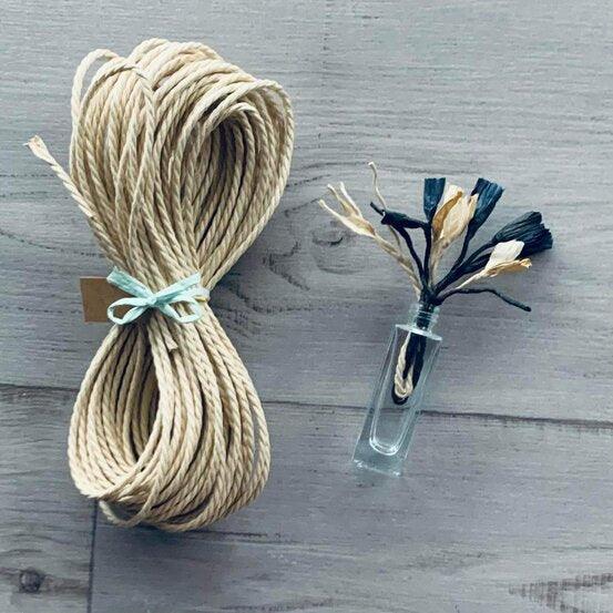 Sand Papper Rope Danish Paper Rope - Natural. Eco friendly paper rope. – Centaur Packaging
