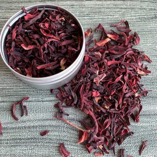 Hibiscus or Rosella Flower Crushed Organic-25gm - centaur packaging