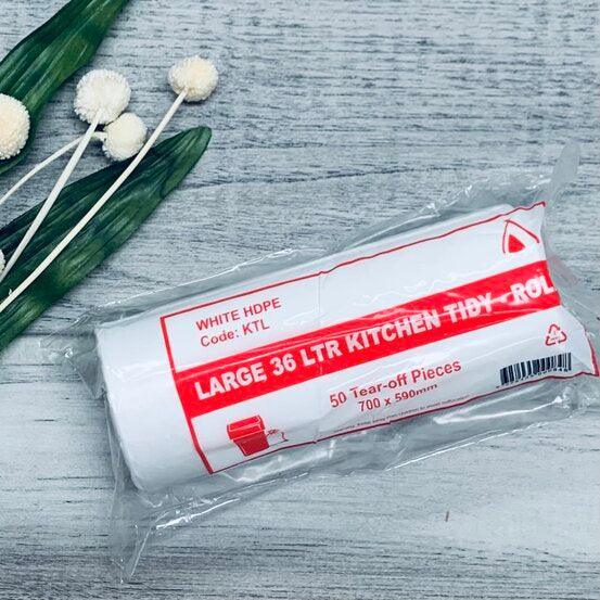 Kitchen Tidy Liners Roll of 50 - centaur packaging