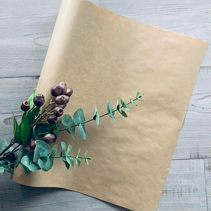 Brown Kraft roll-Ribbed 50mt - centaur packaging