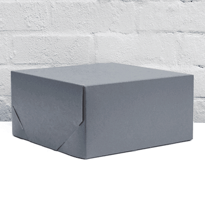 Medium Gift Box-Storm Grey 8X8X6 - centaur packaging