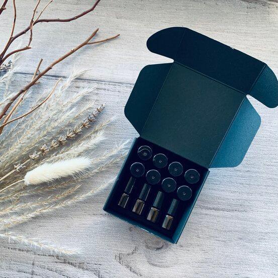 Mini Gift Box Square - Black - centaur packaging