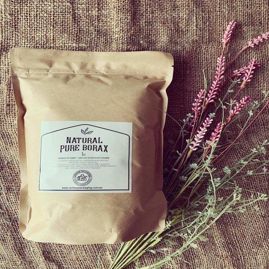 NATURAL AND PURE BORAX - 1KG - pouch centaur packaging
