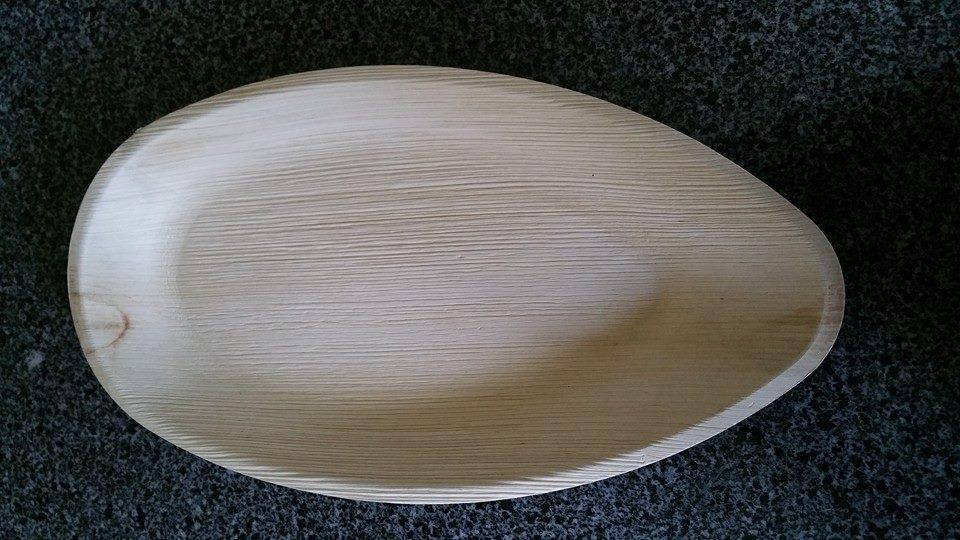 Oval Palm Leaf Share Plate - centaur packaging
