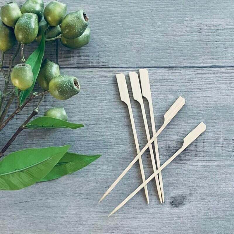 Premium Bamboo Boat Oar Skewer 150mm - centaur packaging