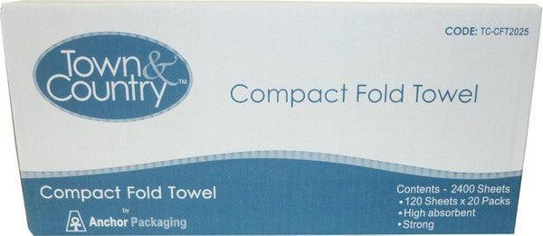 Town & Country Compact Paper Towel - centaur packaging