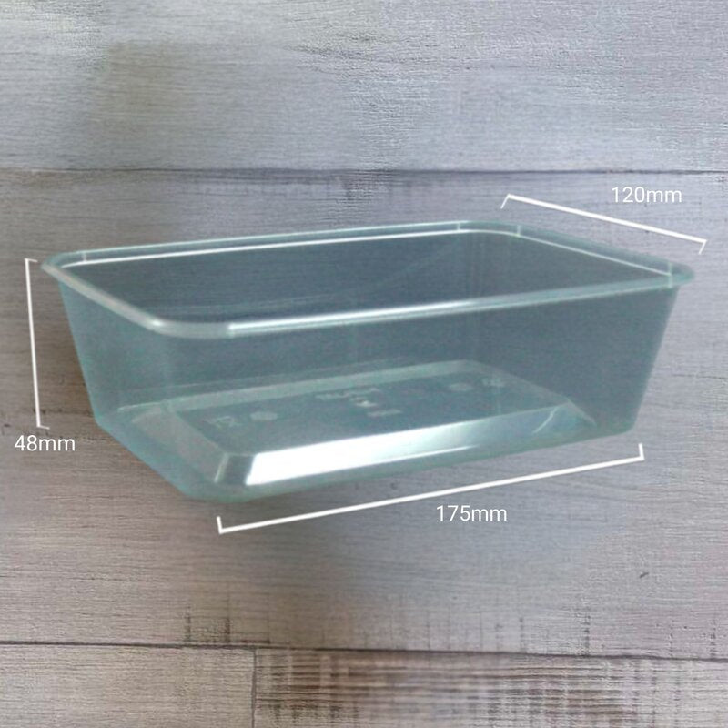 Rectangle Container - A650 - Sleeve of 50 - centaur packaging