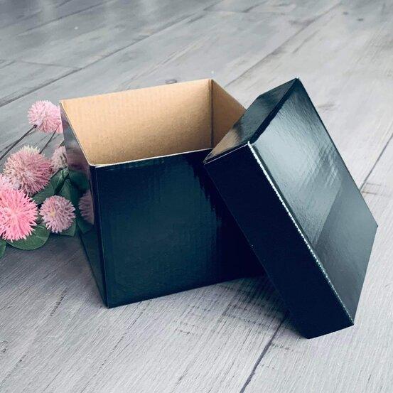Small Gift Box with Lid-Black - centaur packaging