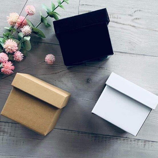 Small Gift Box with Lid-Black - centaur packaging