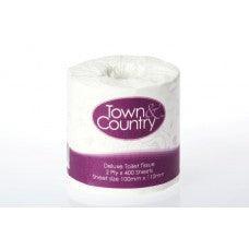 Town & Country - 2 Ply - box of 48 rolls - centaur packaging