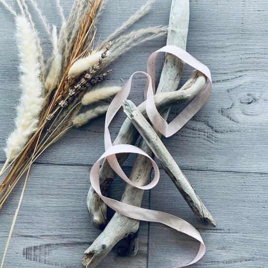 Vintage Cotton Ribbon - Pastel Pink - centaur packaging